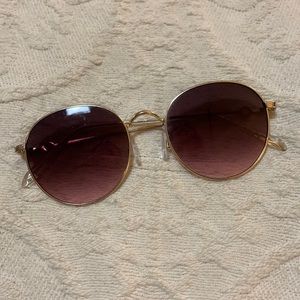 Rose coloured sunglasses
